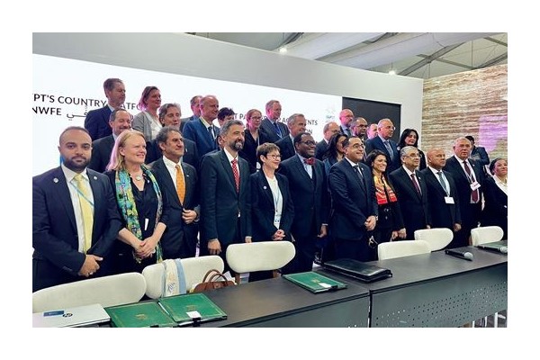 المجلس العربي الافريقي للتكامل والتنمية يشارك في قمة المناخ ومؤتمر الاطراف COP27 في شرم الشيخ.